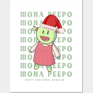 Cute Nanalan Santa Posters and Art